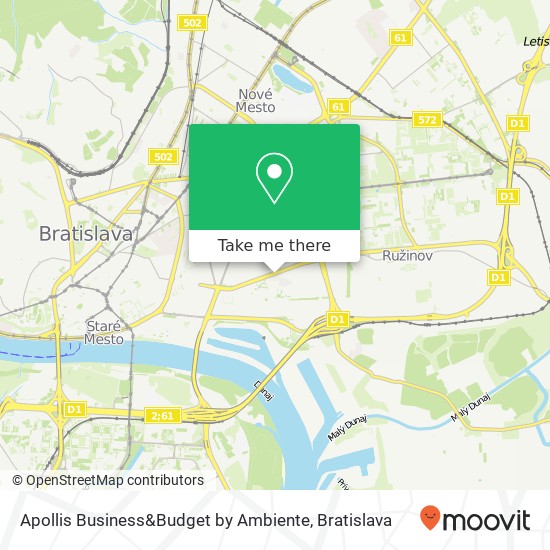 Apollis Business&Budget by Ambiente map