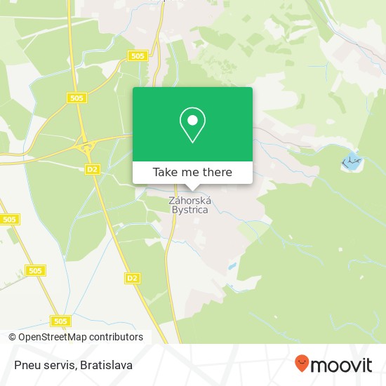 Pneu servis map