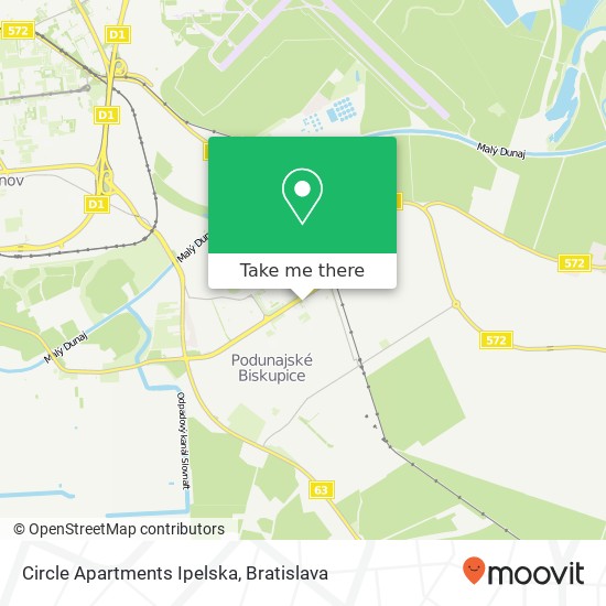 Circle Apartments Ipelska map