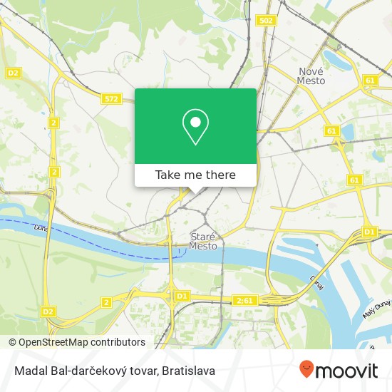 Madal Bal-darčekový tovar map