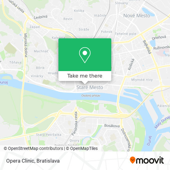 Opera Clinic map