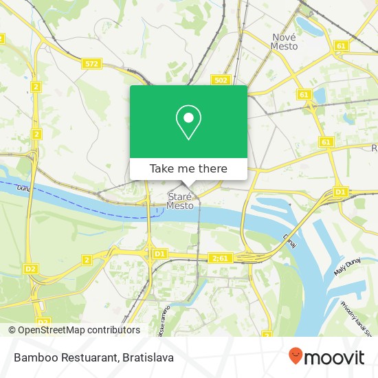 Bamboo Restuarant map