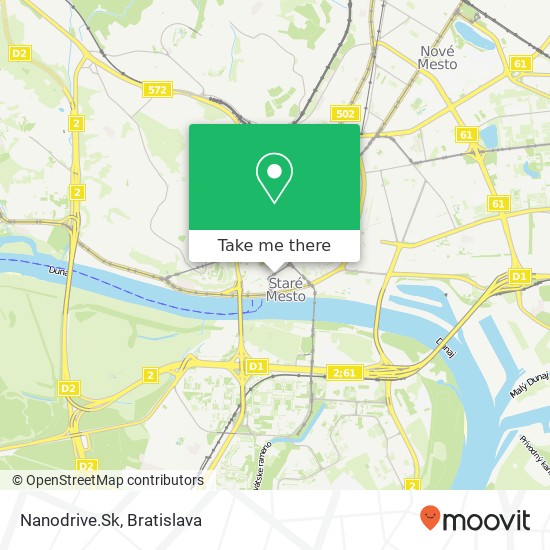 Nanodrive.Sk map