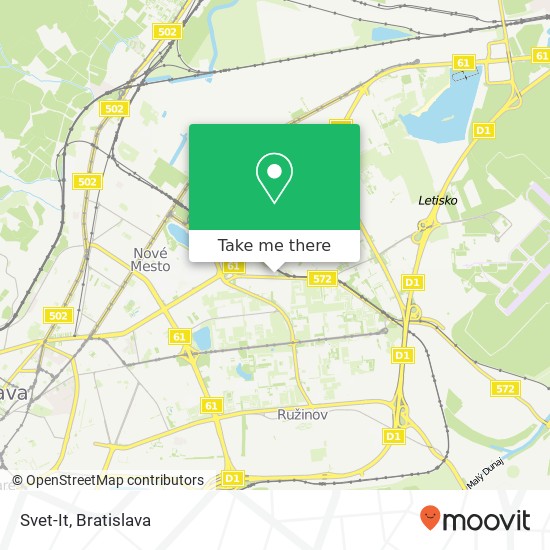 Svet-It map