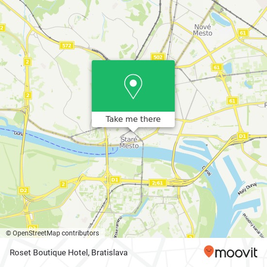 Roset Boutique Hotel map