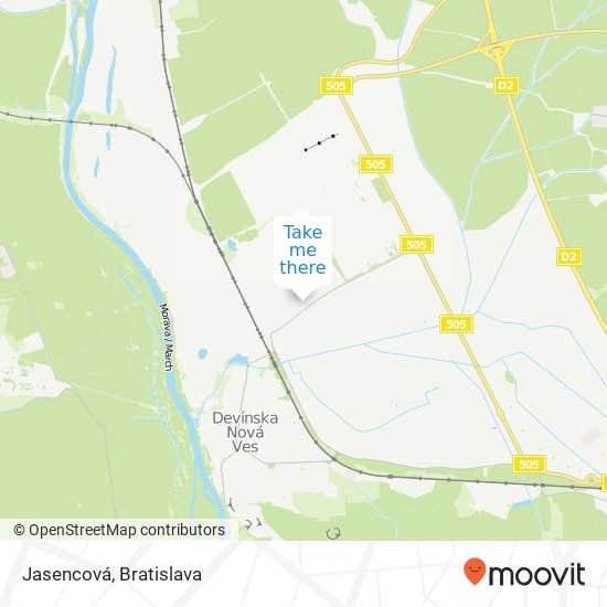 Jasencová map