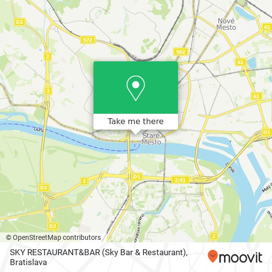 SKY RESTAURANT&BAR (Sky Bar & Restaurant) map