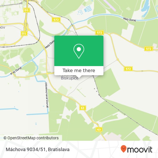 Máchova 9034/51 map