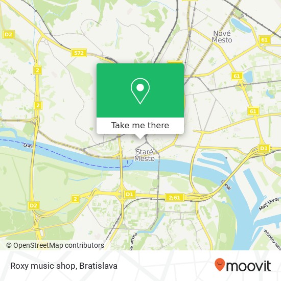 Roxy music shop map