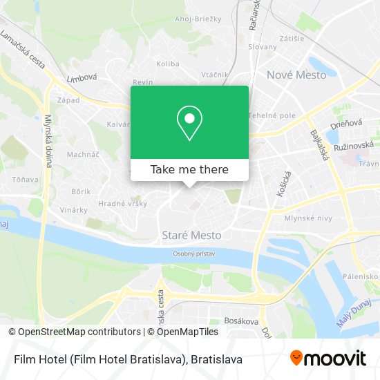 Film Hotel (Film Hotel Bratislava) map