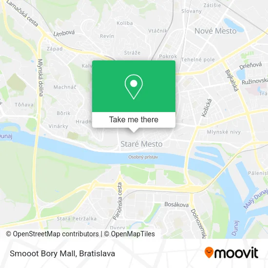 Smooot Bory Mall map
