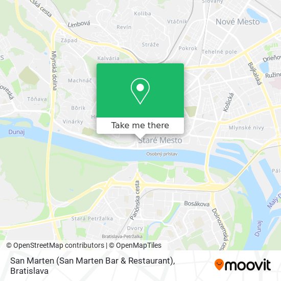 San Marten (San Marten Bar & Restaurant) map