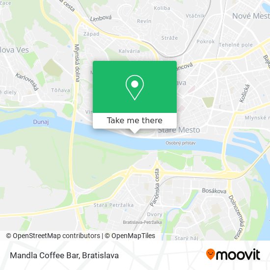 Mandla Coffee Bar map