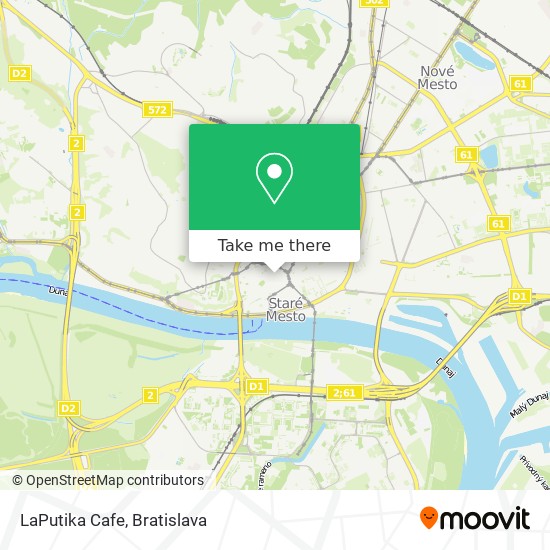 LaPutika Cafe map