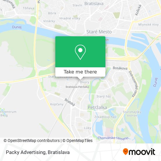 Packy Advertising map