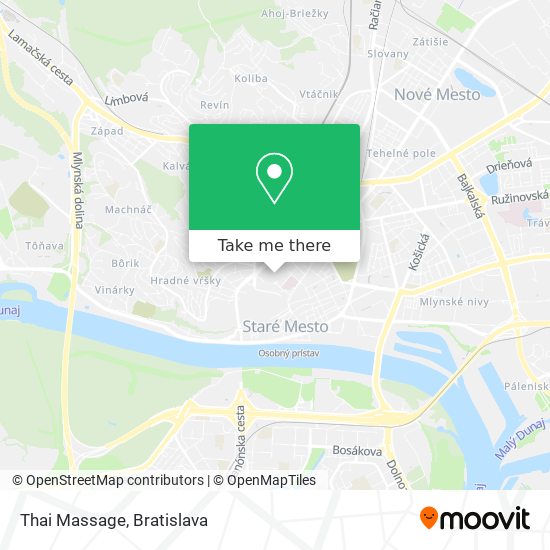 Thai Massage map