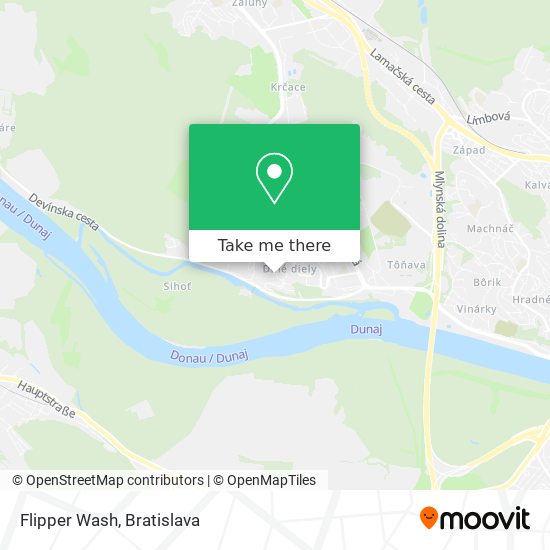 Flipper Wash map