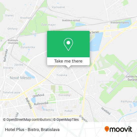 Hotel Plus - Bistro map