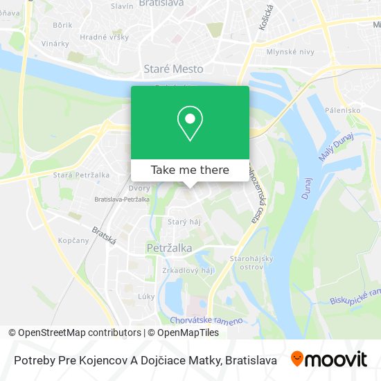 Potreby Pre Kojencov A Dojčiace Matky map