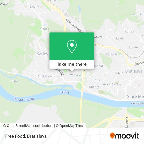 Free Food map