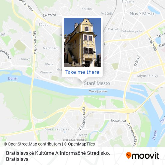Bratislavské Kultúrne A Informačné Stredisko map