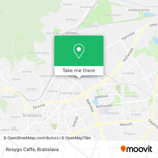 Rosygo Caffe map