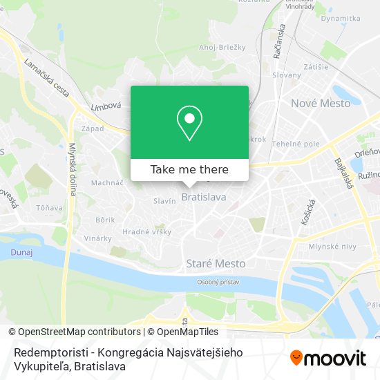 Redemptoristi - Kongregácia Najsvätejšieho Vykupiteľa map