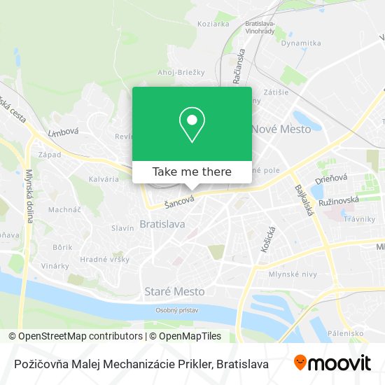 Požičovňa Malej Mechanizácie Prikler map