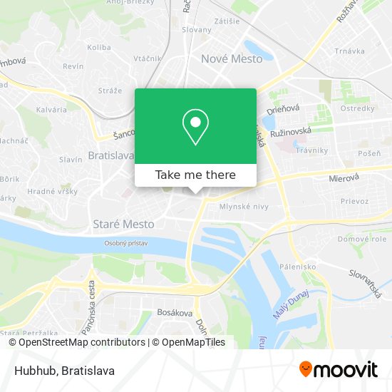 Hubhub map