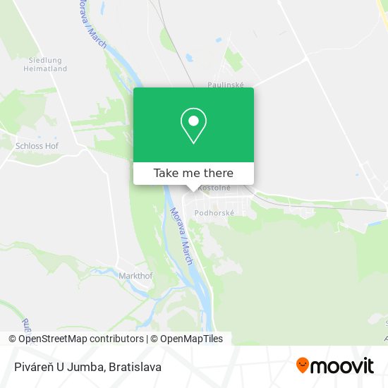 Piváreň U Jumba map