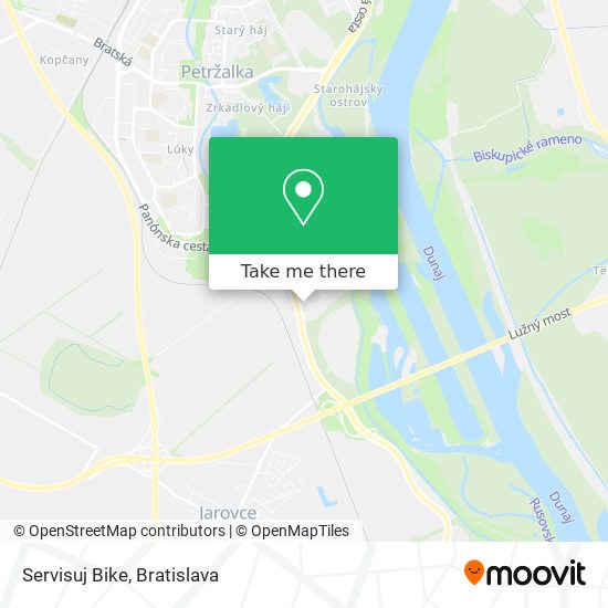 Servisuj Bike map