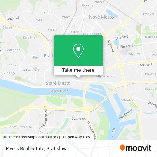 Rivers Real Estate map