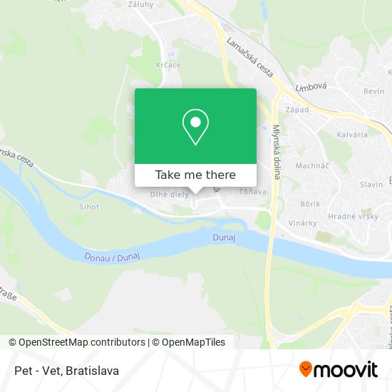 Pet - Vet map