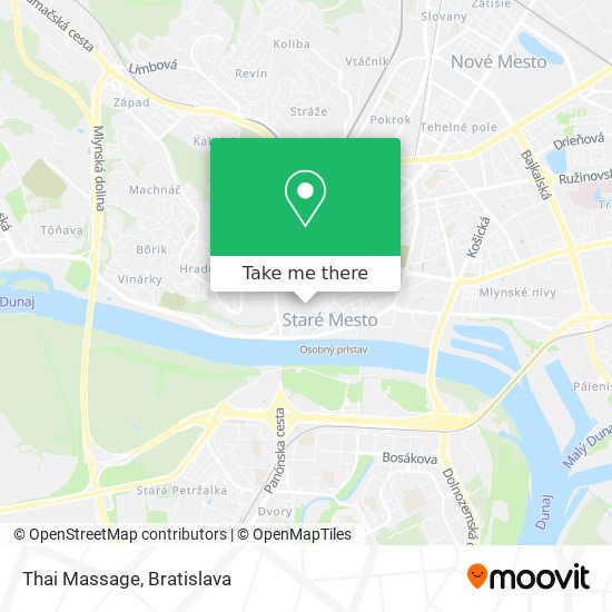 Thai Massage map