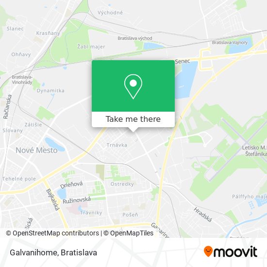 Galvanihome map