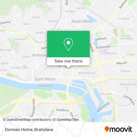 Dormeo Home map