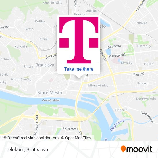 Telekom map