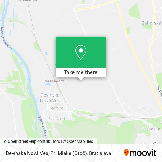 Devínska Nová Ves, Pri Mláke (Otoč) map