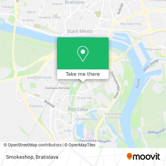 Smokeshop map