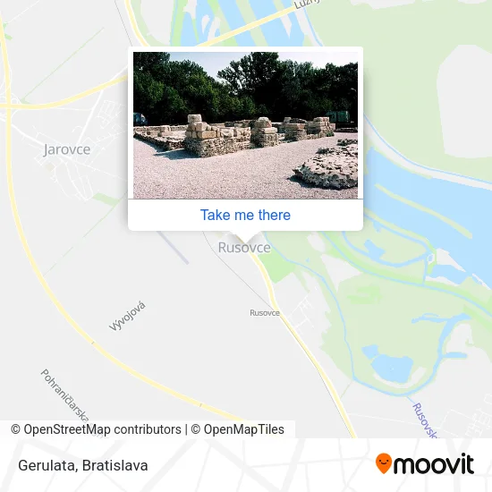 Gerulata map