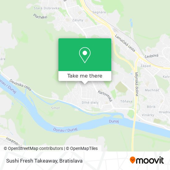 Sushi Fresh Takeaway map