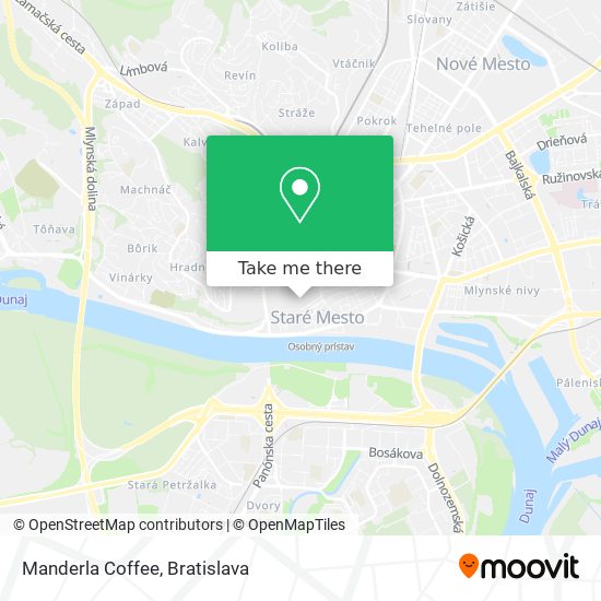 Manderla Coffee map