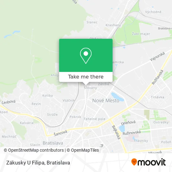 Zákusky U Filipa map