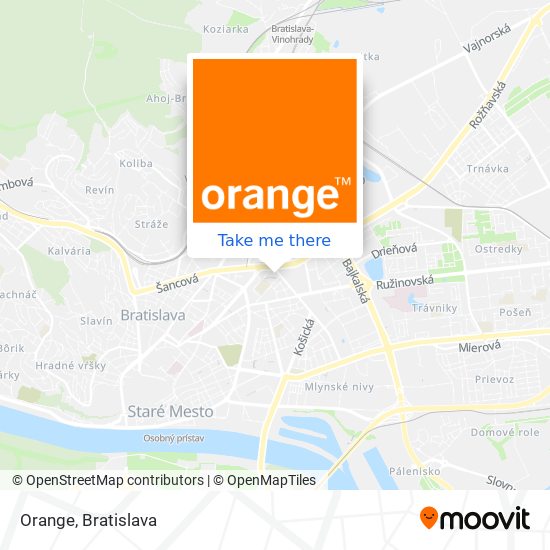 Orange map
