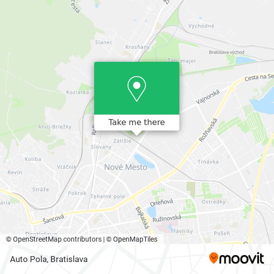 Auto Pola map