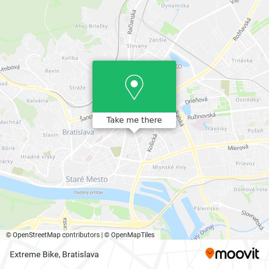 Extreme Bike map