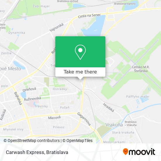 Carwash Express map