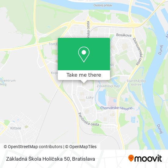 Základná Škola Holíčska 50 map