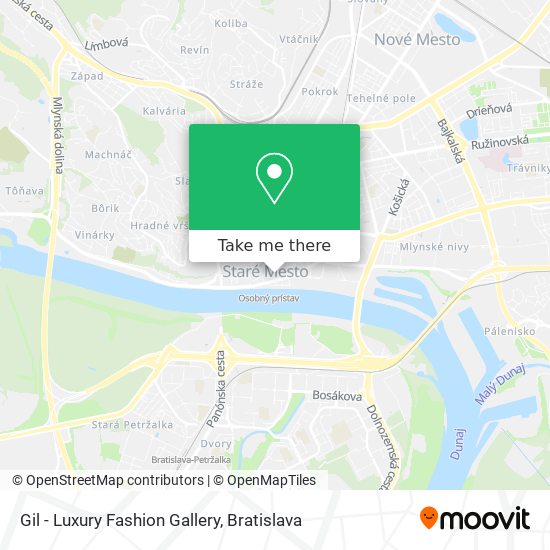 Gil - Luxury Fashion Gallery map