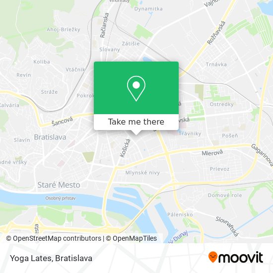 Yoga Lates map